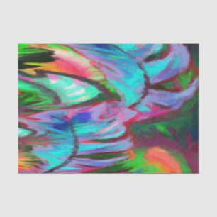 Abstract Rainbow Tissue Paper