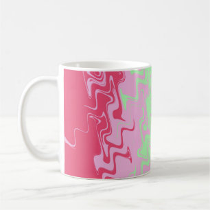 Abstract Recipromantic Pride Flag Coffee Mug