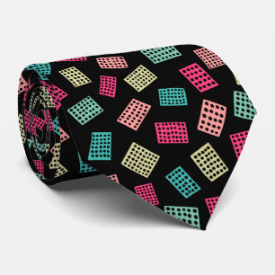 Abstract Rectangles 081122 - Colours 01 Throw Pill Tie