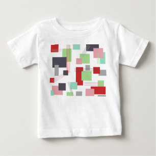 Abstract Rectangles and Lines Baby T-Shirt