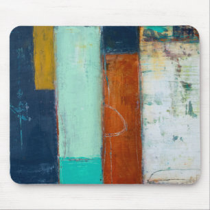 Abstract Rectangles Mouse Pad