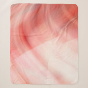 abstract red and pink background with white rings sherpa blanket