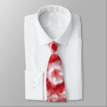 Abstract Red and Pink Swirls Neck Tie<br><div class="desc">Abstract red,  pink and white circular swirls pattern neck tie</div>