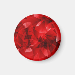 Abstract Red Background-51083 Magnet