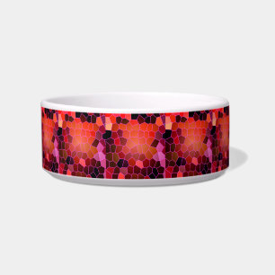 Abstract Red Bowl