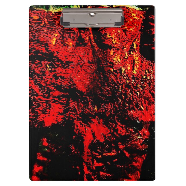 Abstract red clipboard,Darkness red abstract  Clipboard (Front)