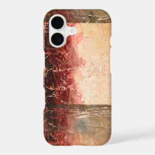 Abstract Red Landscape