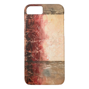 Abstract Red Landscape iPhone 8/7 Case