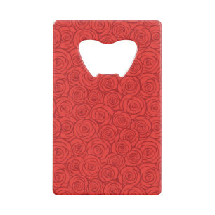 Abstract Red Roses Background