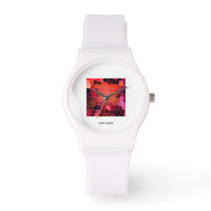 Abstract Red Watch