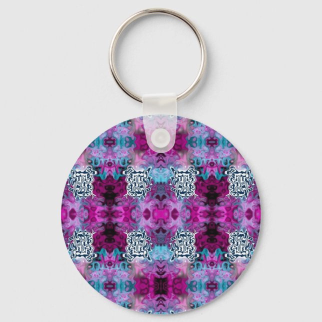 Abstract Redemption Key Ring (Front)