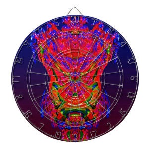 Abstract Reflection Dream Dartboard