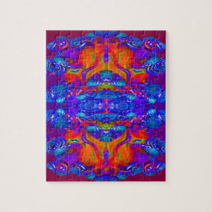 Abstract Reflections Jigsaw Puzzle