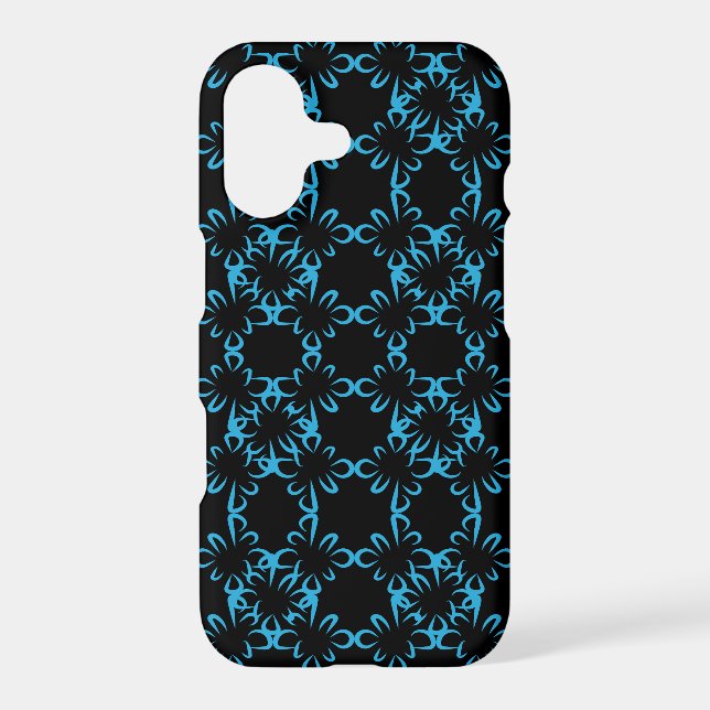 Abstract Repeat Pattern Geometric Eclipse Line Art (Back)