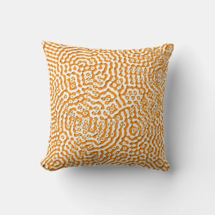 Abstract repeating endless seamless texture watera cushion