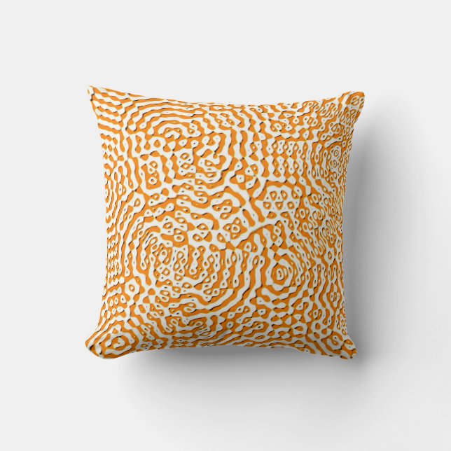 Abstract repeating endless seamless texture watera cushion (Front)