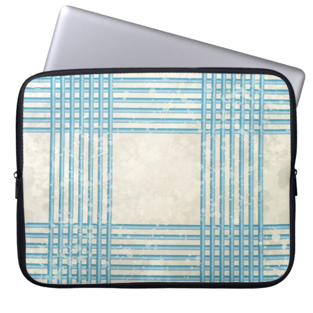 Abstract retro background laptop sleeve (Front)