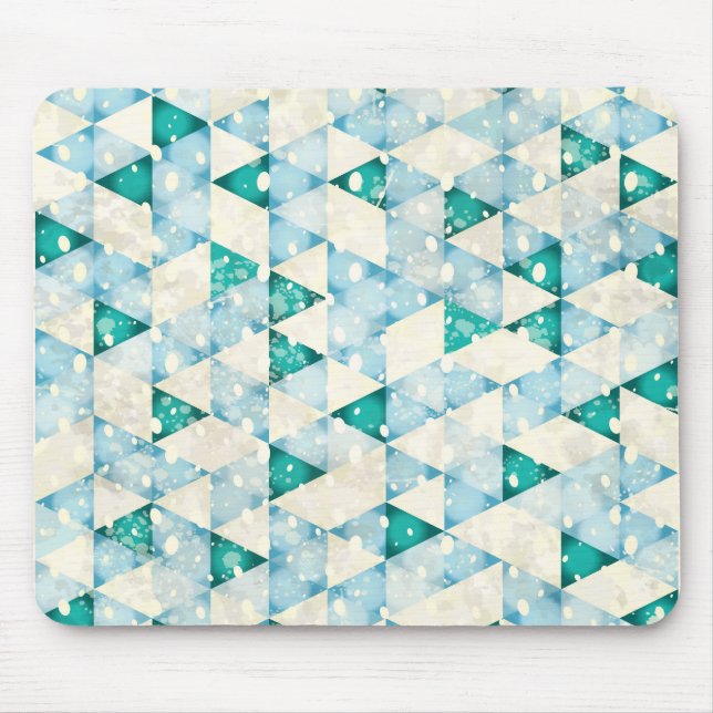 Abstract retro background mouse pad (Front)