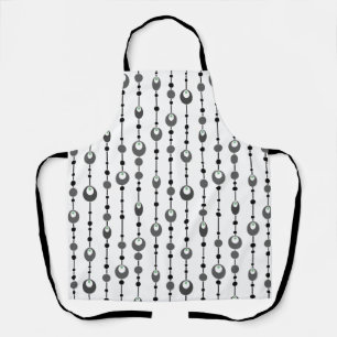 Abstract retro design ornamental deco apron