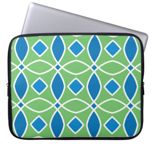 Abstract Retro Geometric seamless pattern with tri Laptop Sleeve