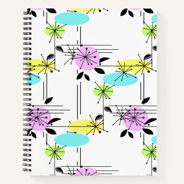 Abstract retro notebook (Front)