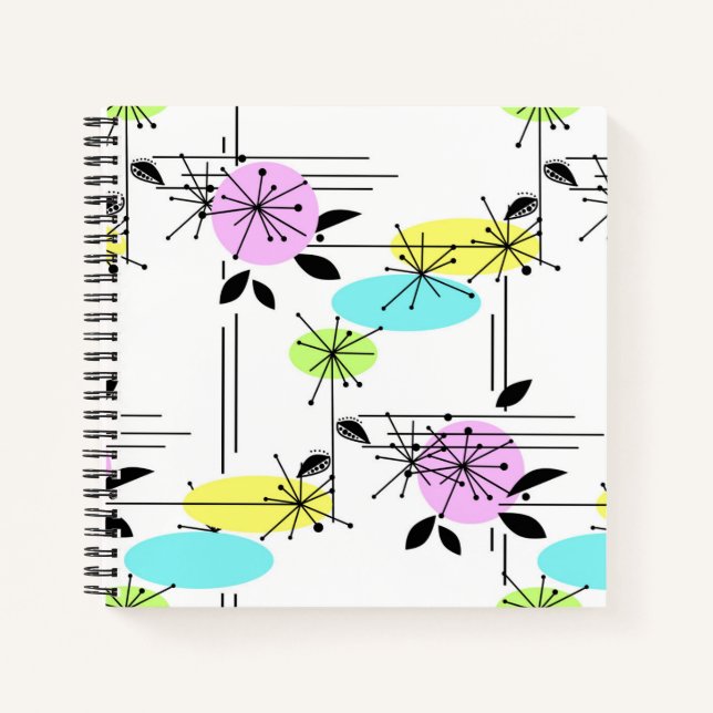 Abstract retro notebook (Front)