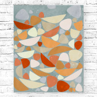Abstract Retro Orange
