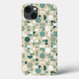 Abstract retro pattern iPhone 13 case
