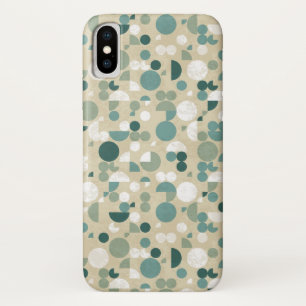 Abstract retro pattern iPhone x case