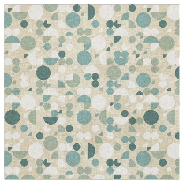 Abstract retro pattern fabric (Close Up)