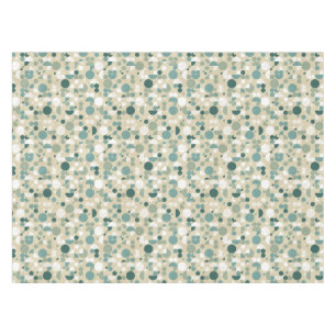 Abstract retro pattern tablecloth