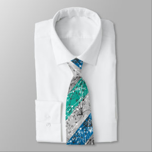 Abstract retro small flowers floral leaves branch tie