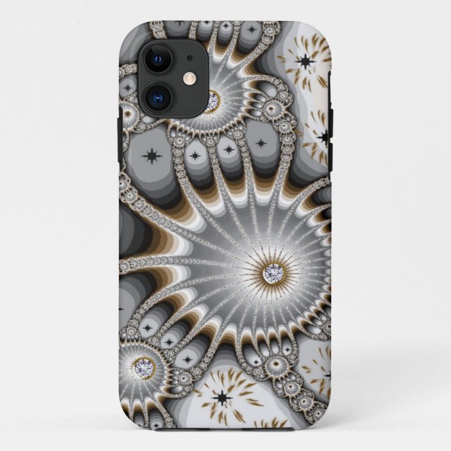 Abstract Rhinestone iphone5 Design Case (Back)