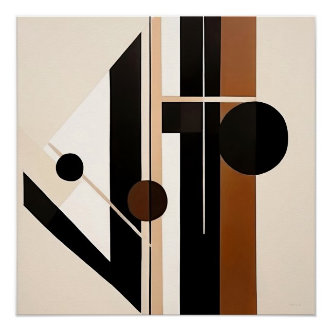 Abstract Rhythm Poster (Front)