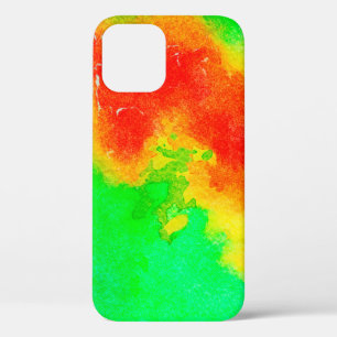 Abstract rich texture artwork. Creative patternabs iPhone 12 Case