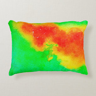 Abstract rich texture artwork. Creative patternabs Decorative Cushion