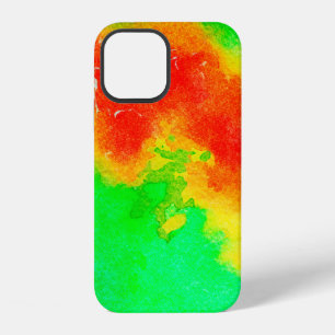 Abstract rich texture artwork. Creative patternabs iPhone 12 Case