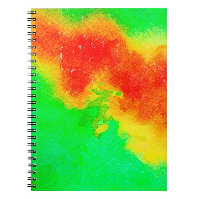 Abstract rich texture artwork. Creative patternabs Notebook (Front)