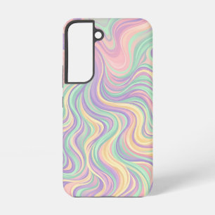 Abstract River Delta Pastel Soft Samsung Cases