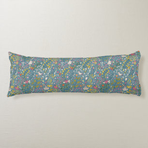 Abstract romantic pattern with cartoon body cushion