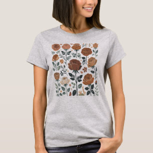 Abstract Roses T-Shirt