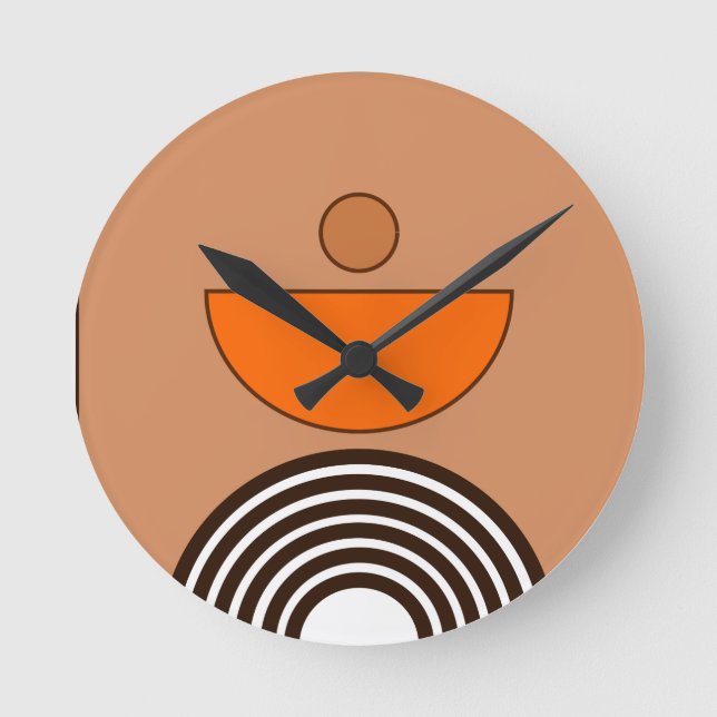 Abstract  round clock (Front)