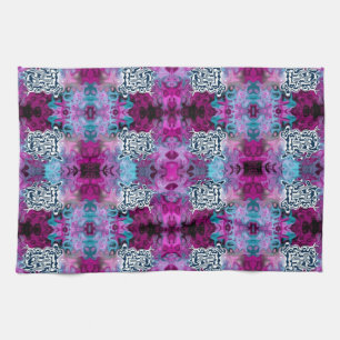 Abstract rules 4.4 tea towel