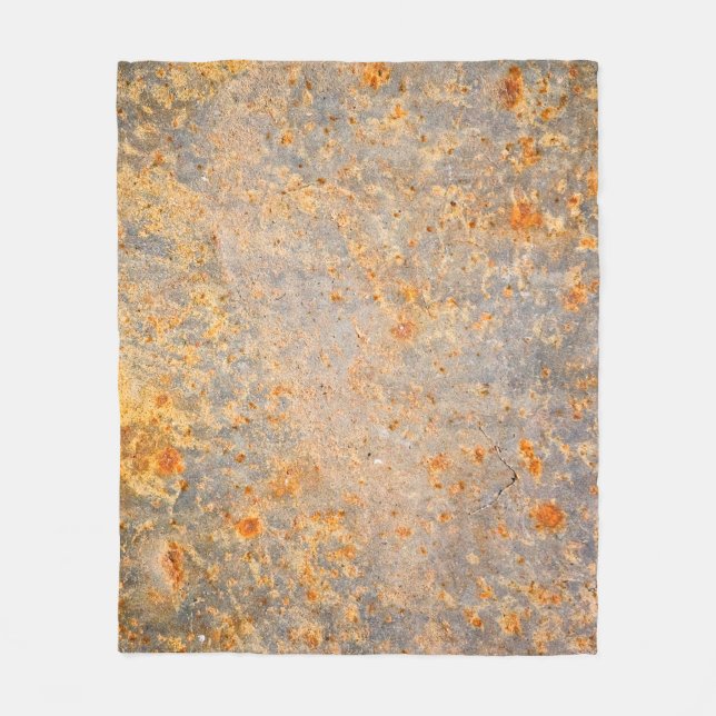 Abstract rusty grunge metal backgroundabstract, ag fleece blanket (Front)