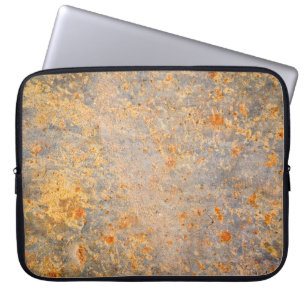 Abstract rusty grunge metal backgroundabstract, ag laptop sleeve