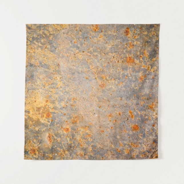 Abstract rusty grunge metal backgroundabstract, ag tapestry (Front)