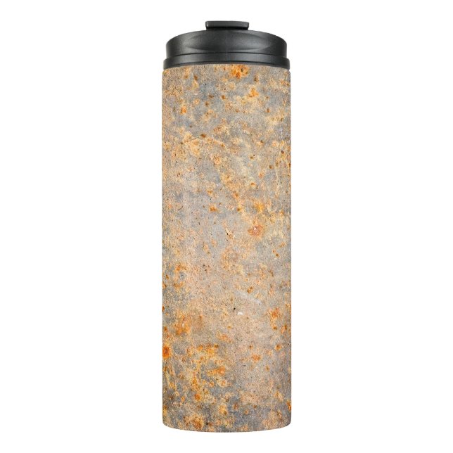 Abstract rusty grunge metal backgroundabstract, ag thermal tumbler (Front)