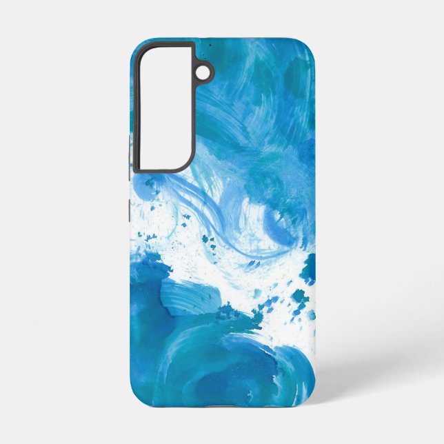 Abstract Samsung Phone Case - Ocean Current (Back)
