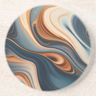 Abstract Sandstone Coaster