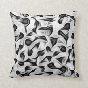Abstract Satin Cushion